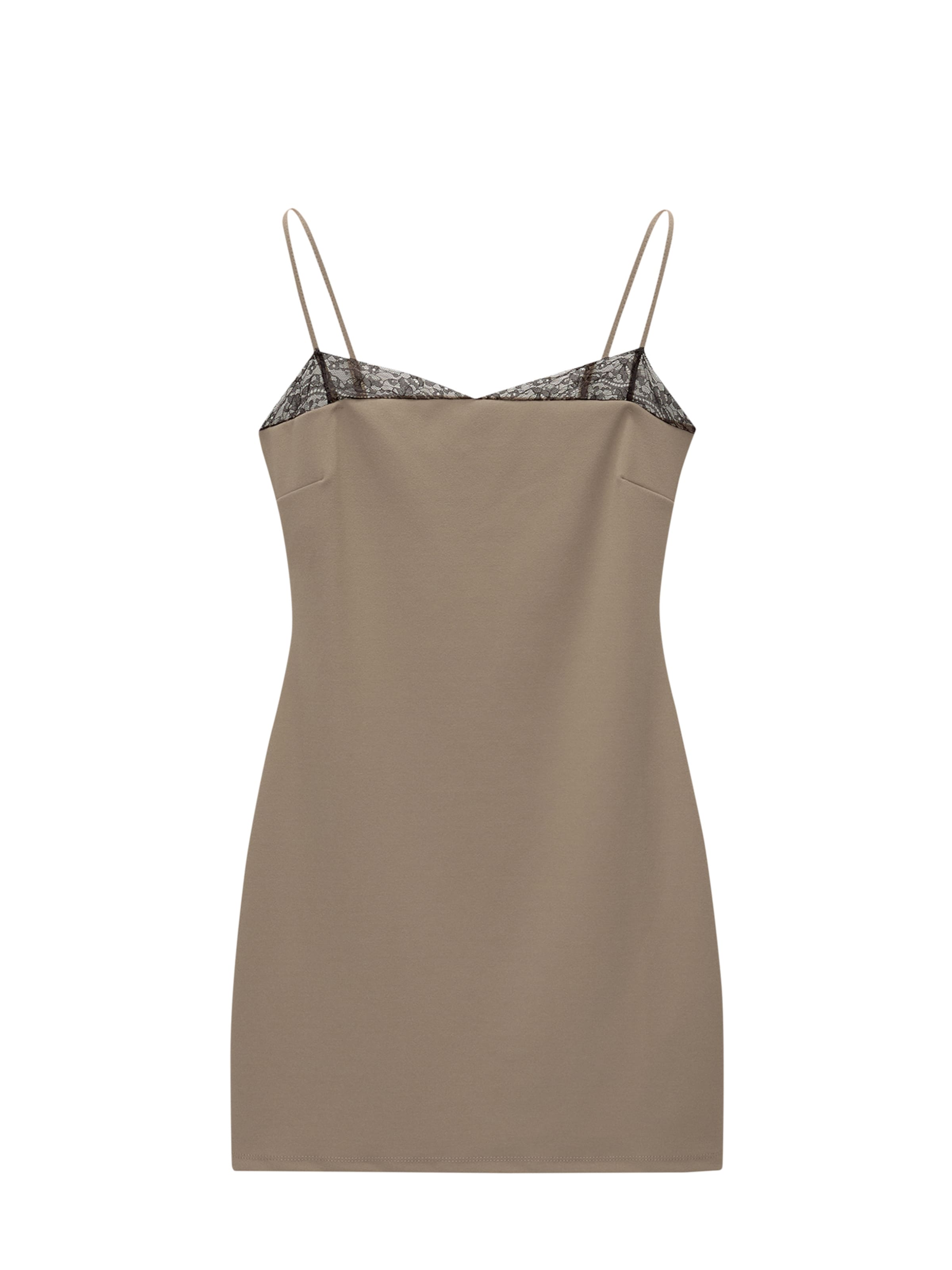 Abito estivo di Pull&Bear in marrone: frontale