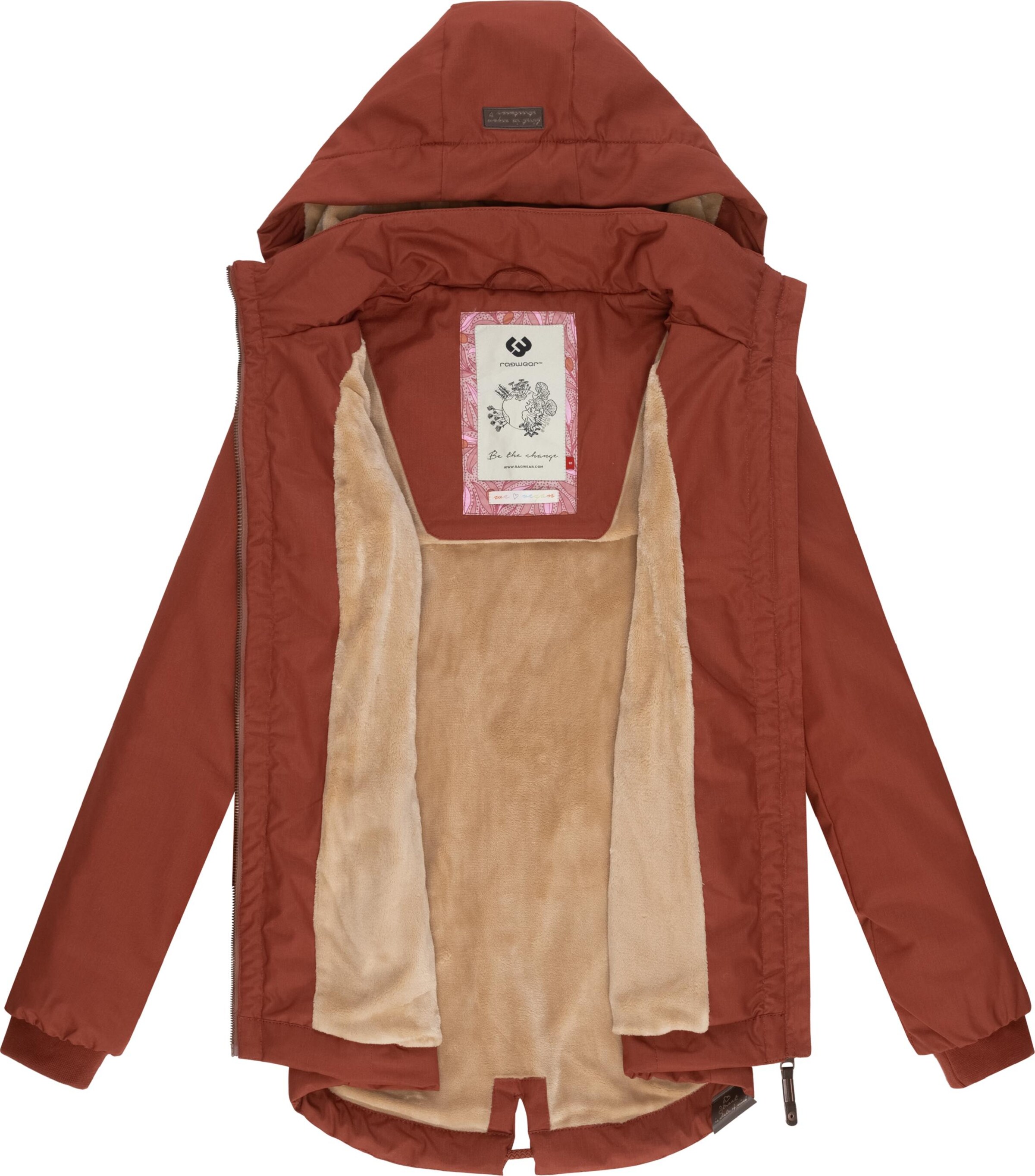 Ragwear Overgangsjakke 'Varvarra' i brun