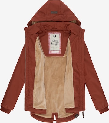 Ragwear Between-season jacket 'Varvarra' in Brown