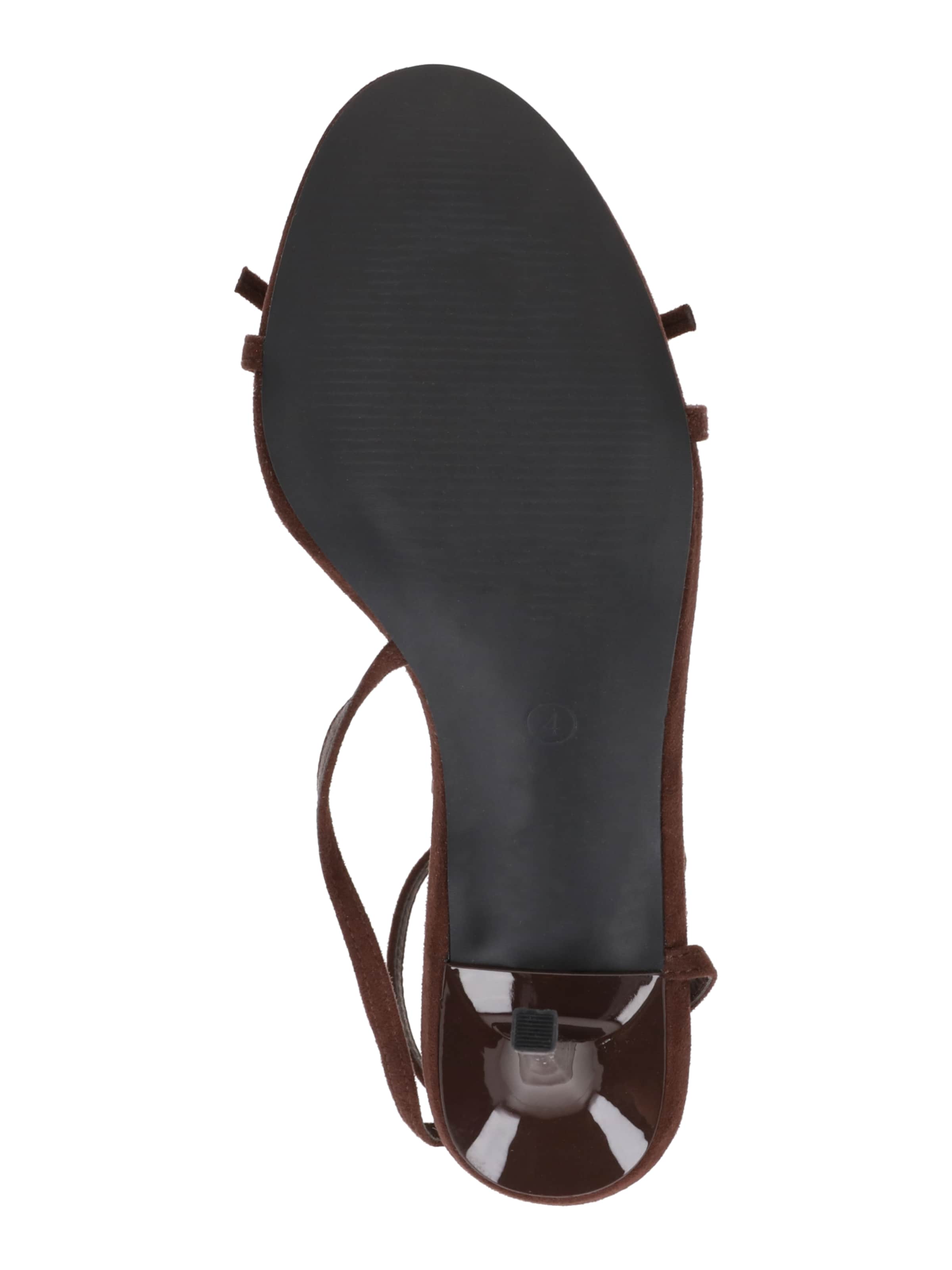 GLAMOROUS Σανδάλι με λουράκια σε καφέ