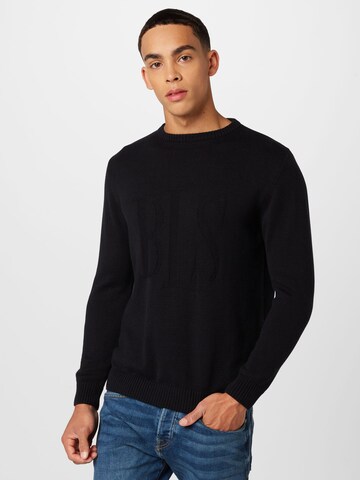 BLS HAFNIA Sweater in Black: front