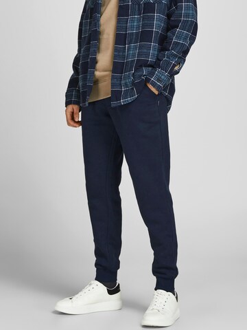 JACK & JONES Tapered Pants 'Gordon Star' in Blue