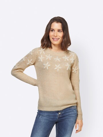 heine Pullover in Beige: predná strana