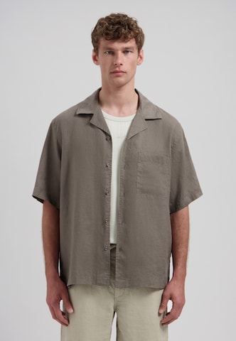 Regular fit Camicia 'Hero Resort' di Dstrezzed in marrone