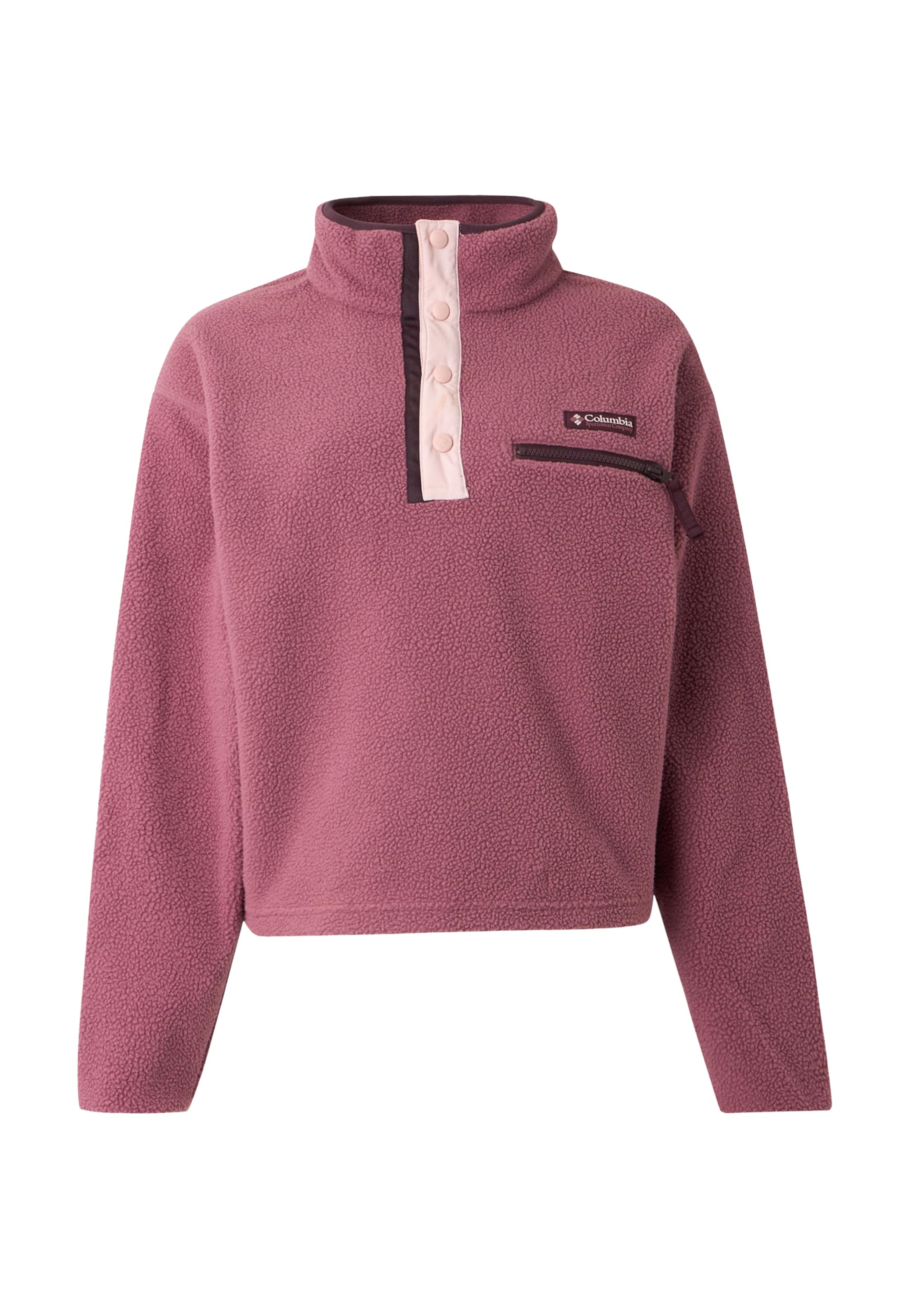 COLUMBIA Sporttrui 'Helvetia II' in Lila: voorkant