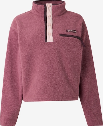 COLUMBIA Sporttrui 'Helvetia II' in Lila: voorkant