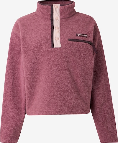 COLUMBIA Pullover desportivo 'Helvetia II' em S em creme / malva, Vista do artigo