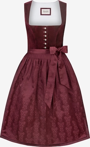 STOCKERPOINT Dirndl 'Viktoria' in Red: front