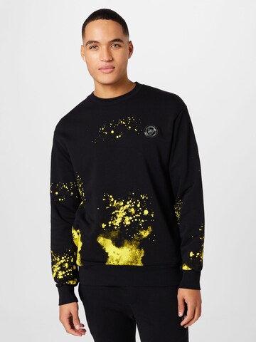 Plein Sport Sweatshirt in Black: front