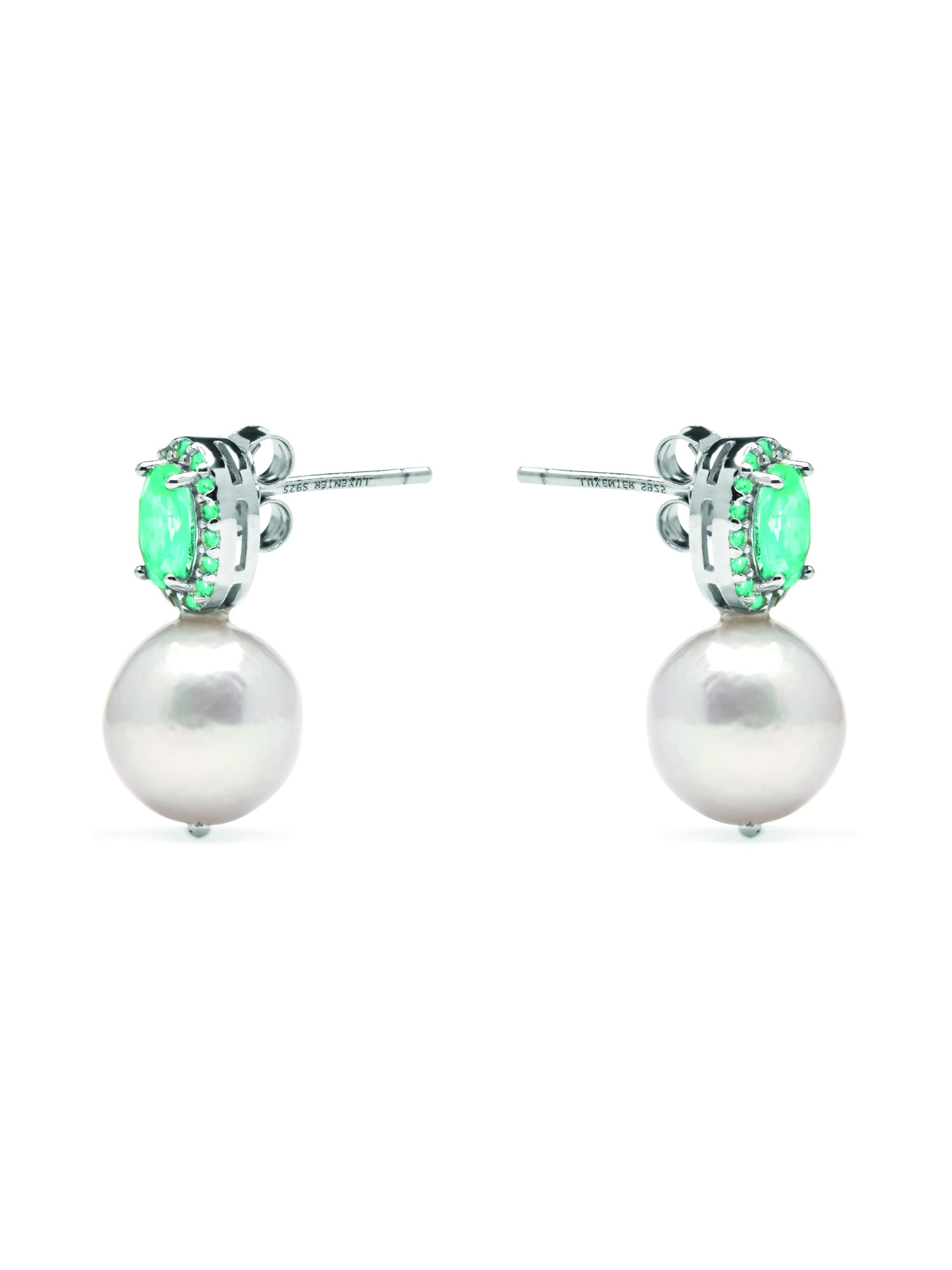 Boucles d'oreilles 'Herwa' Luxenter en vert
