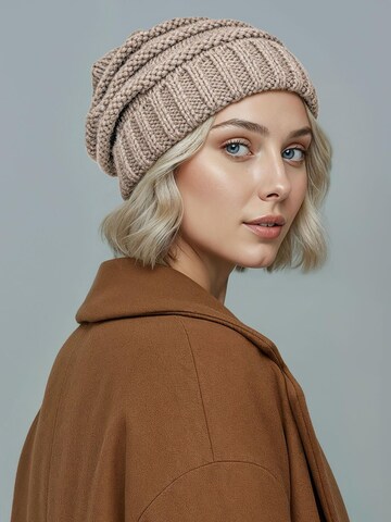 Neverless Beanie 'Model 36931' in Beige