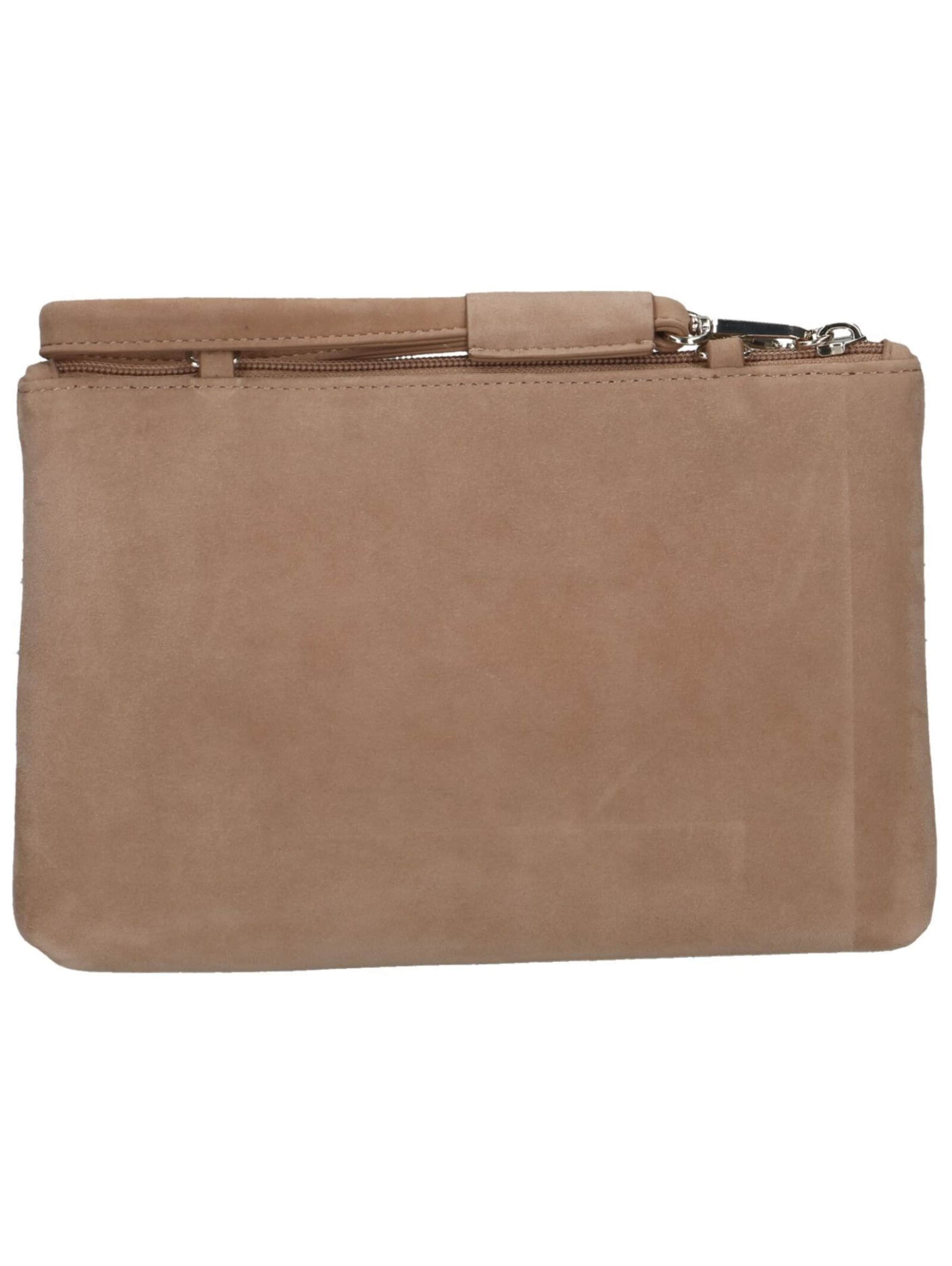 PETER KAISER Clutch in Braun: Rückseite