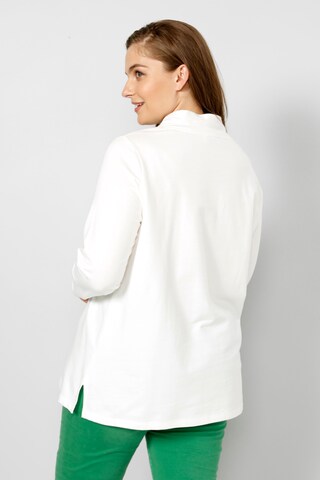 Sweat-shirt Janet & Joyce en blanc