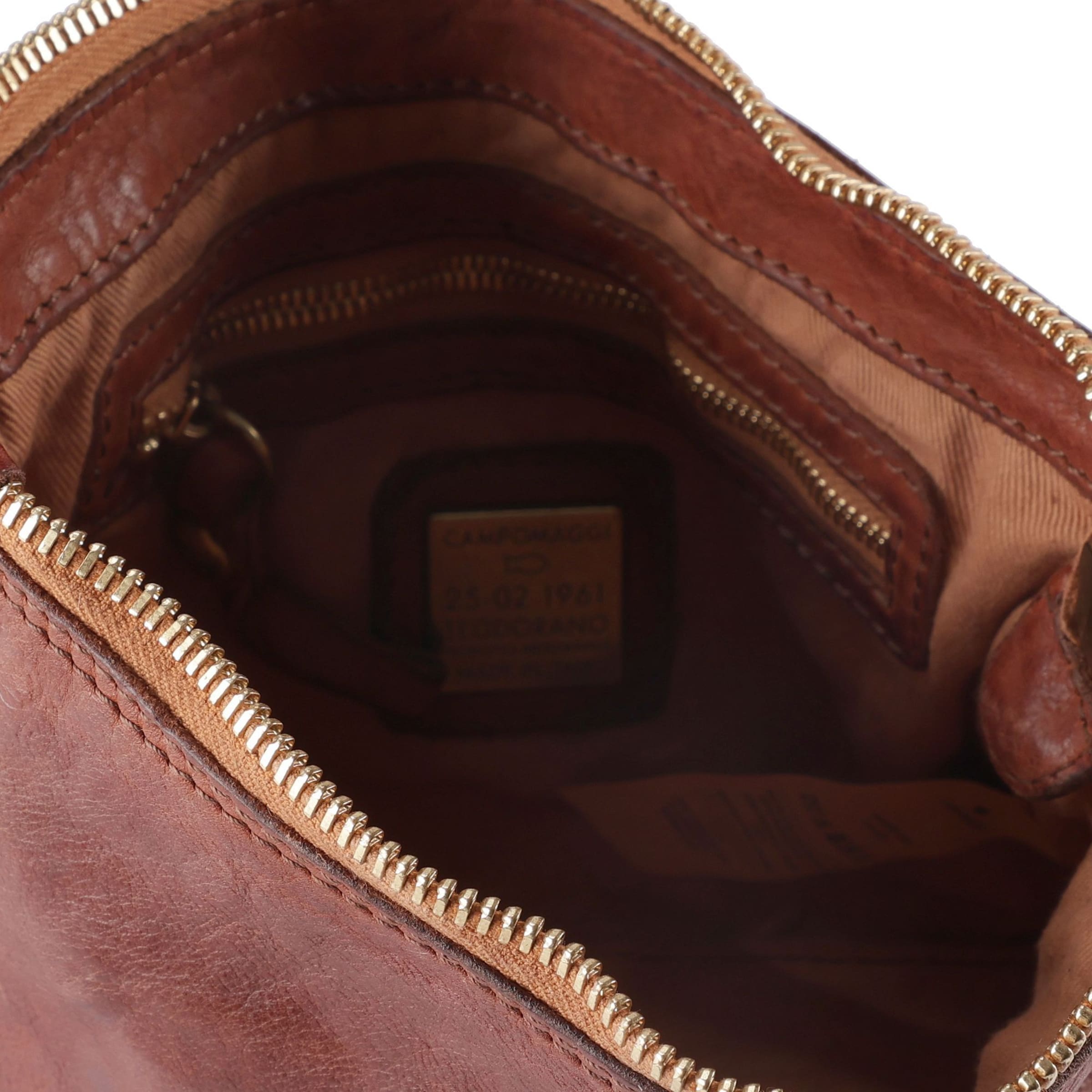 Campomaggi Schoudertas 'Eva' in Rood