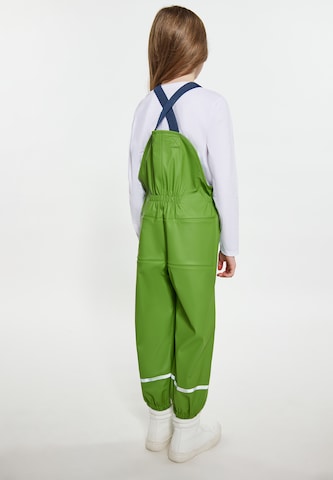 Schmuddelwedda Ozke Funkcionalne hlače | zelena barva