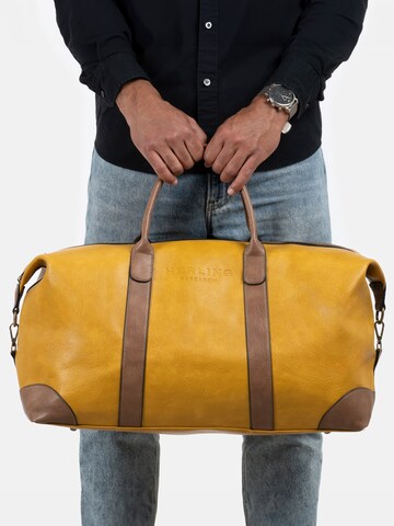 Herling Travel Bag 'Frost' in Yellow