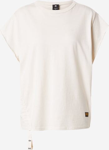 G-STAR Тениска в бежово: отпред