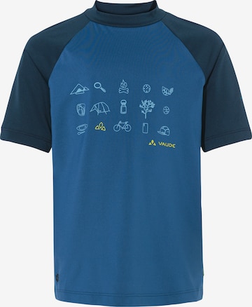 VAUDE Performance Shirt 'Solaro' in Blue: front