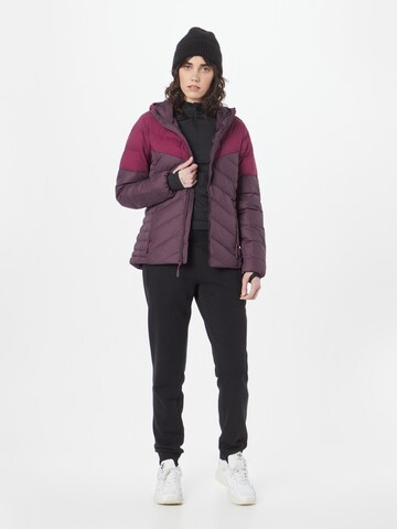 JACK WOLFSKIN Athletic Jacket in Purple