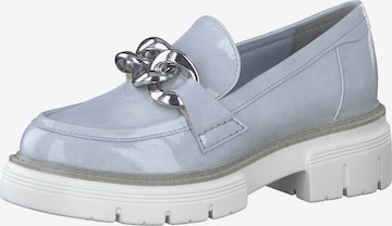 MARCO TOZZI - Sapato Slip-on em azul: frente