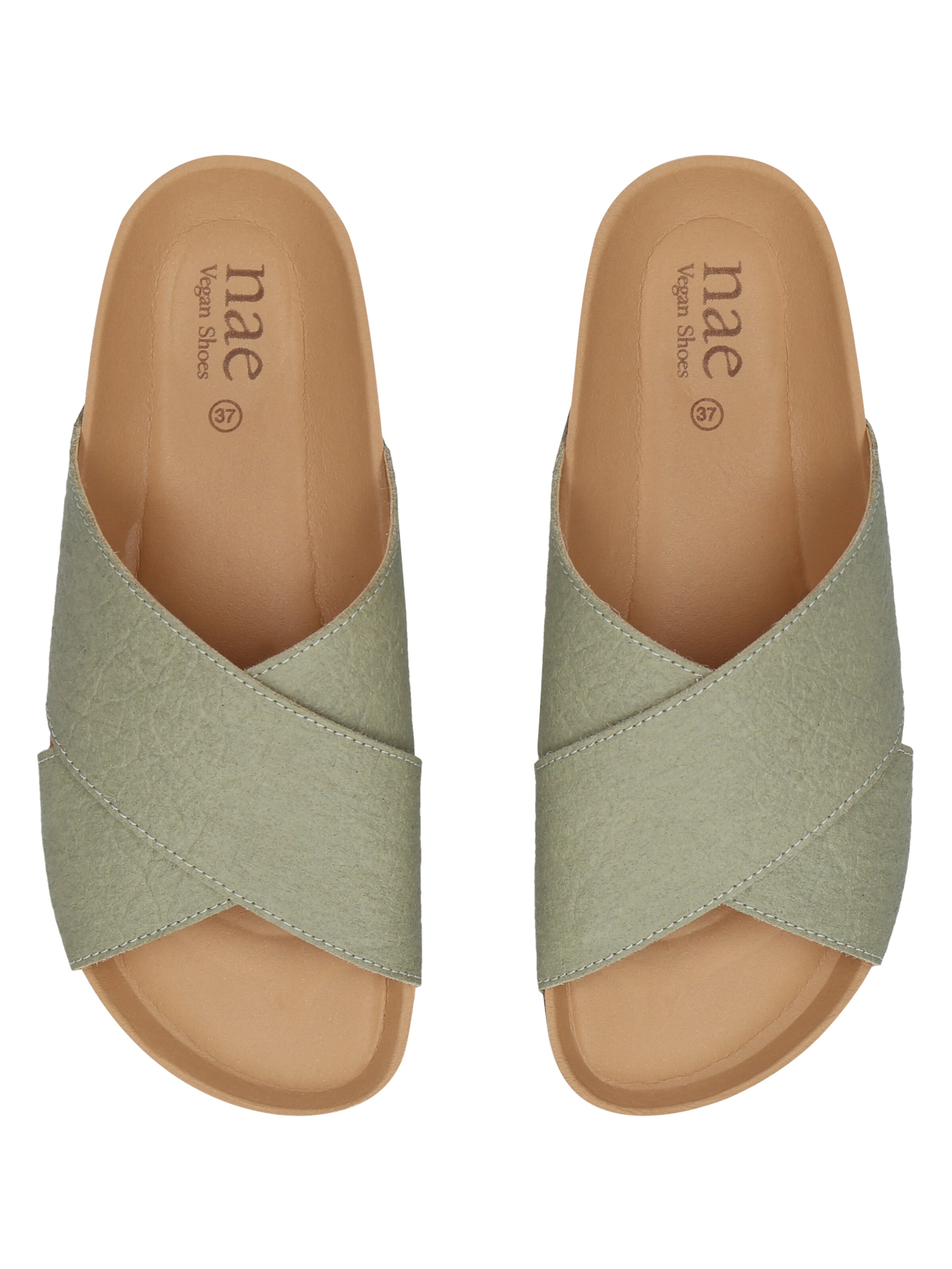 nae Vegan Shoes Mule 'TUPAI' in Green