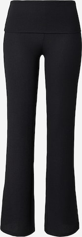 ONLY Flared Nadrág 'ONLHILLARY' - fekete: elől