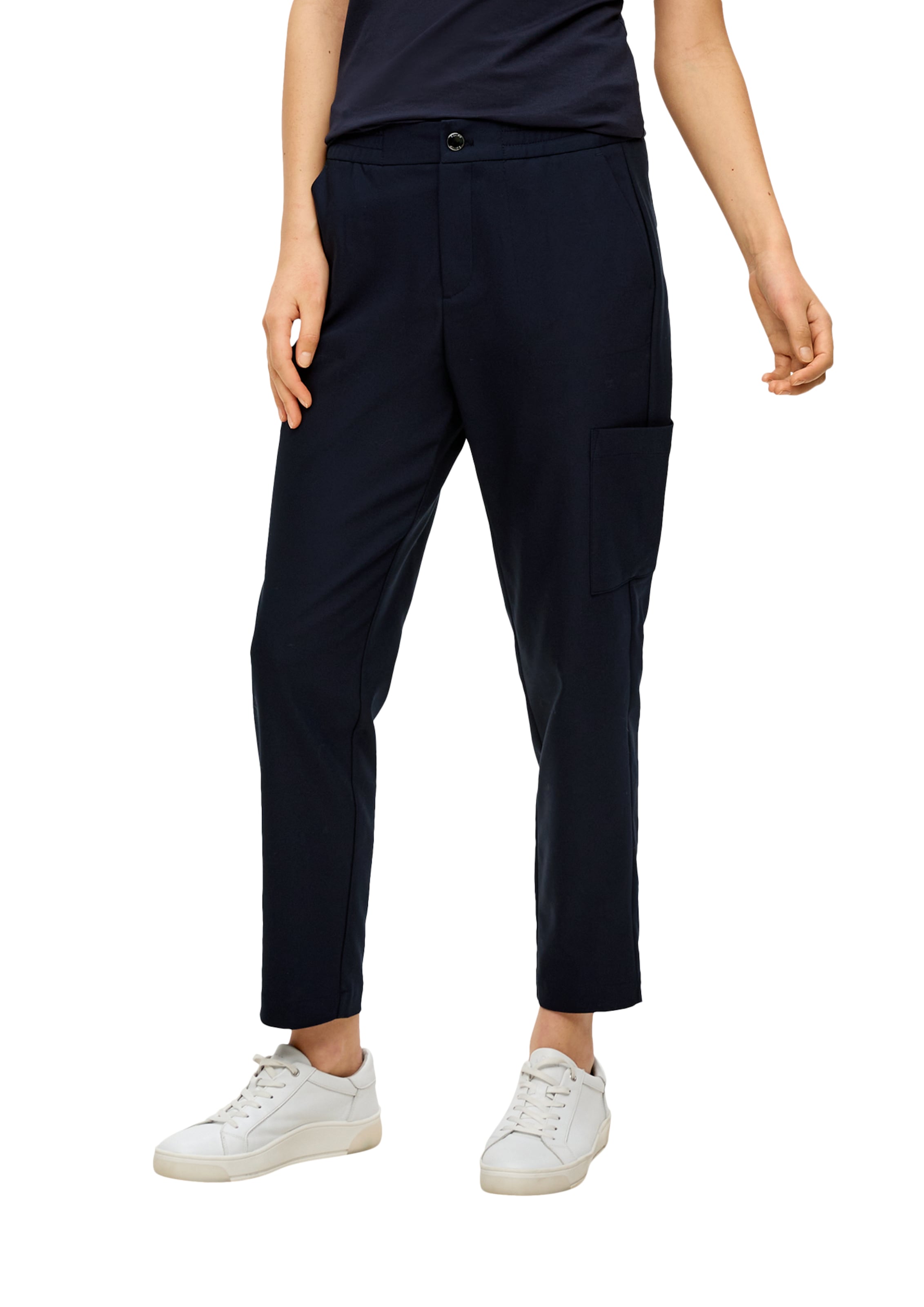 s.Oliver Regular Pants in Blue: front