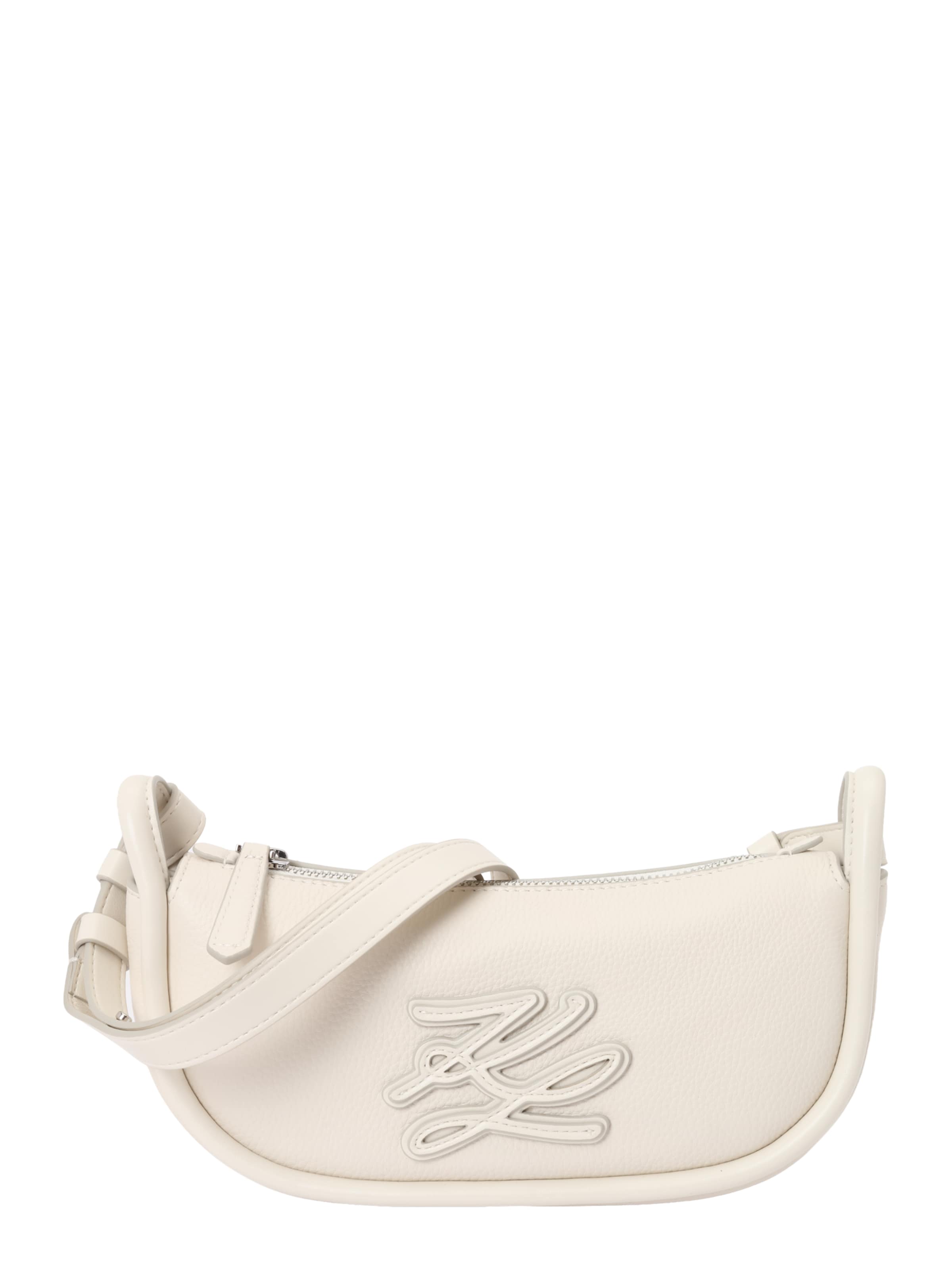 Karl Lagerfeld Olkalaukku 'K/AUTOGRAPH' värissä offwhite, Tuotenäkymä