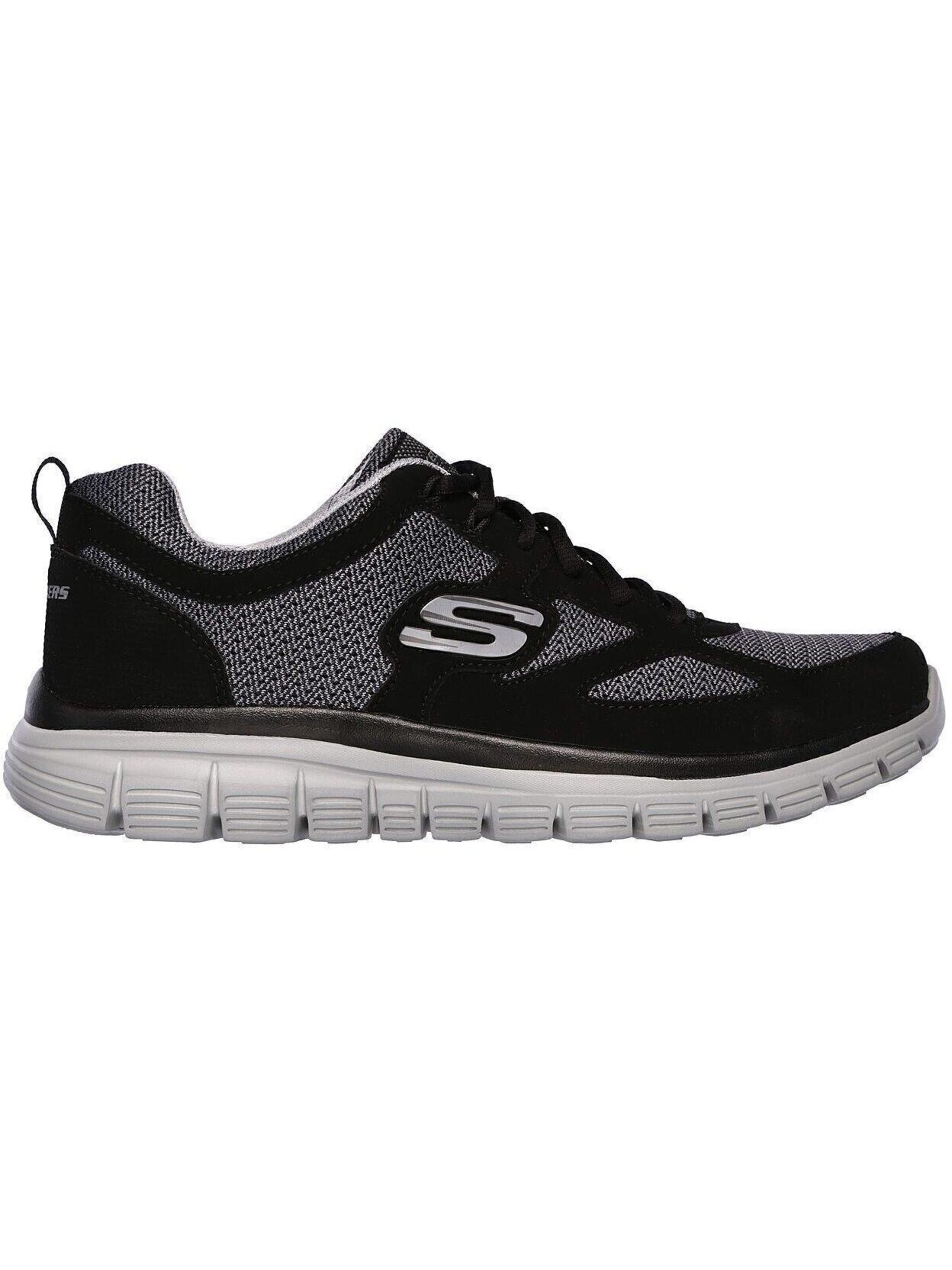 SKECHERS - Calzado deportivo 'Skechers Burns- Agoura' en negro: frente