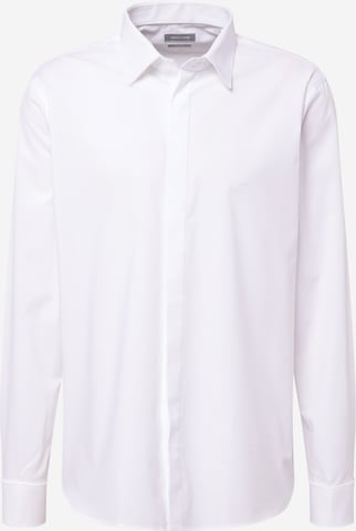 Coupe regular Chemise Michael Kors en blanc : devant