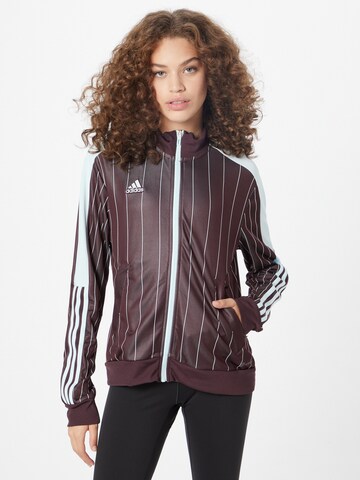 ADIDAS SPORTSWEAR Sportjacka 'Tiro' i röd: framsida