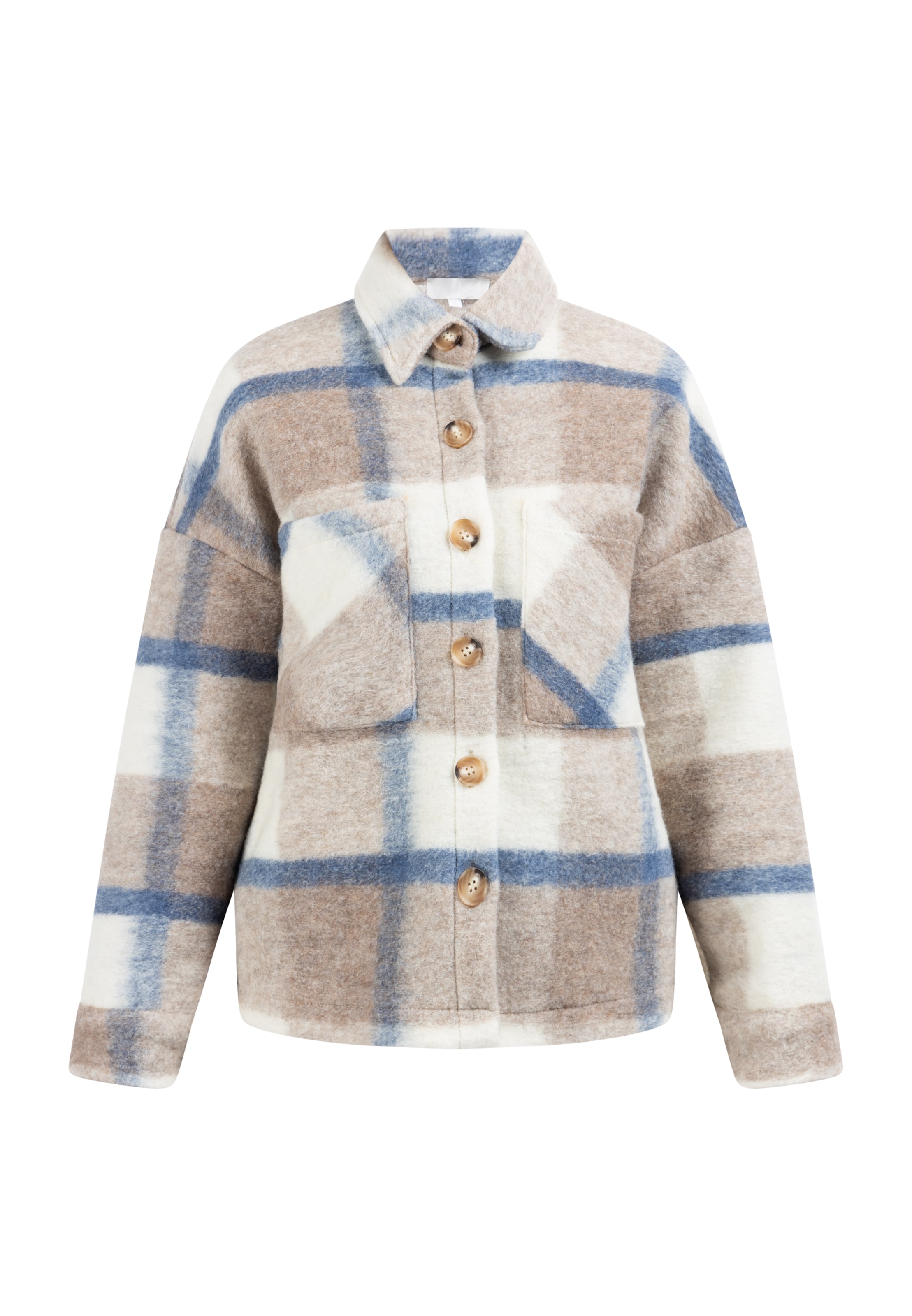 DreiMaster Klassik - Casaco meia-estação em azul: frente