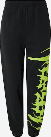 VIERVIER - Loosefit Pantalón 'Malia' en negro: frente