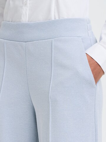 ICHIFlared/zvonoliki kroj Hlače 'IHKATE' - plava boja