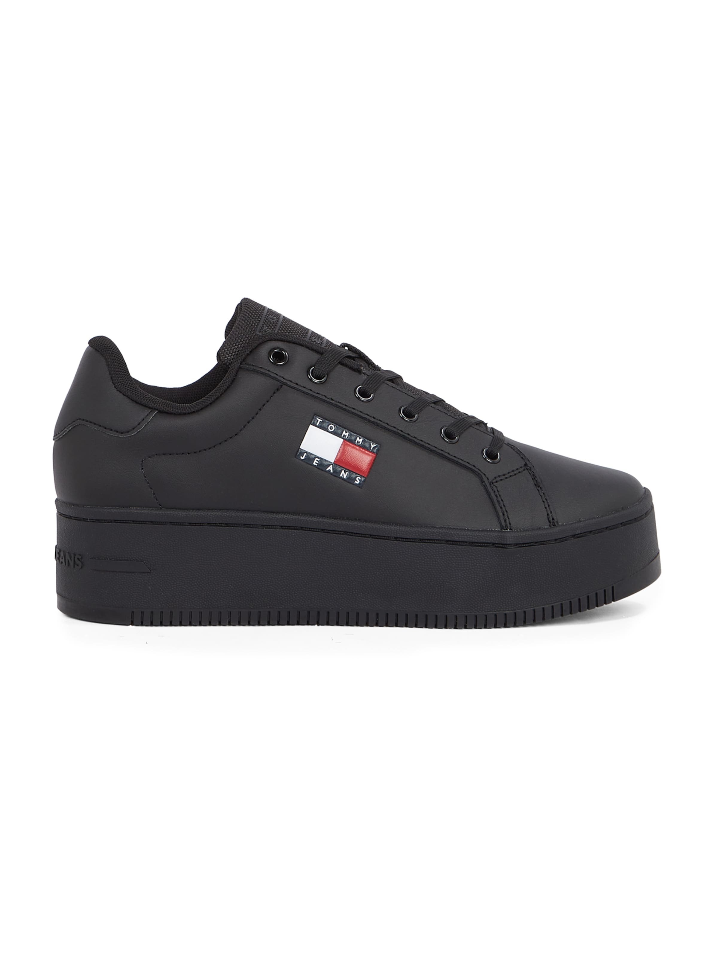 Baskets basses 'Essential' Tommy Jeans en noir