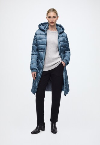 s.Oliver BLACK LABEL - Sobretudo de inverno em azul: frente