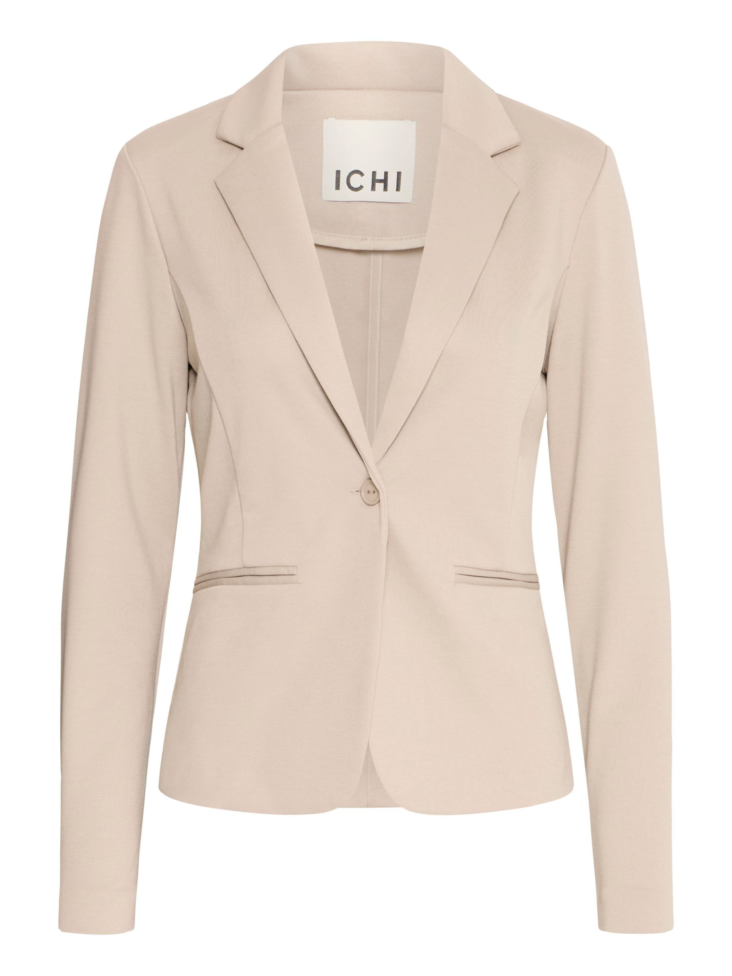 ICHI Blazer 'Kate' i beige: forside