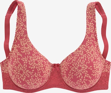 NUANCE T-shirt bra Bra in Red: front