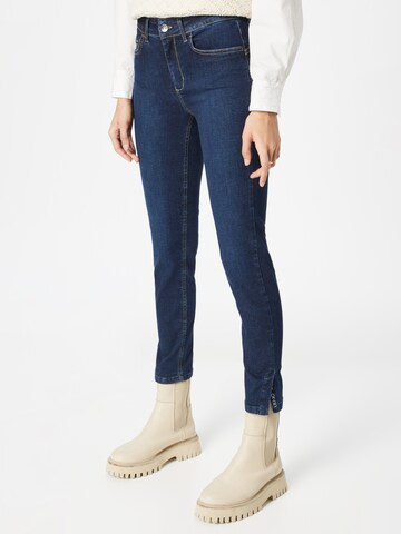 Liu Jo Slimfit Jeans in Blauw: voorkant