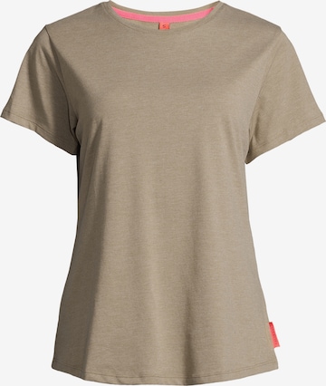 salzhaut Shirt 'STEENTJE' in Beige: voorkant