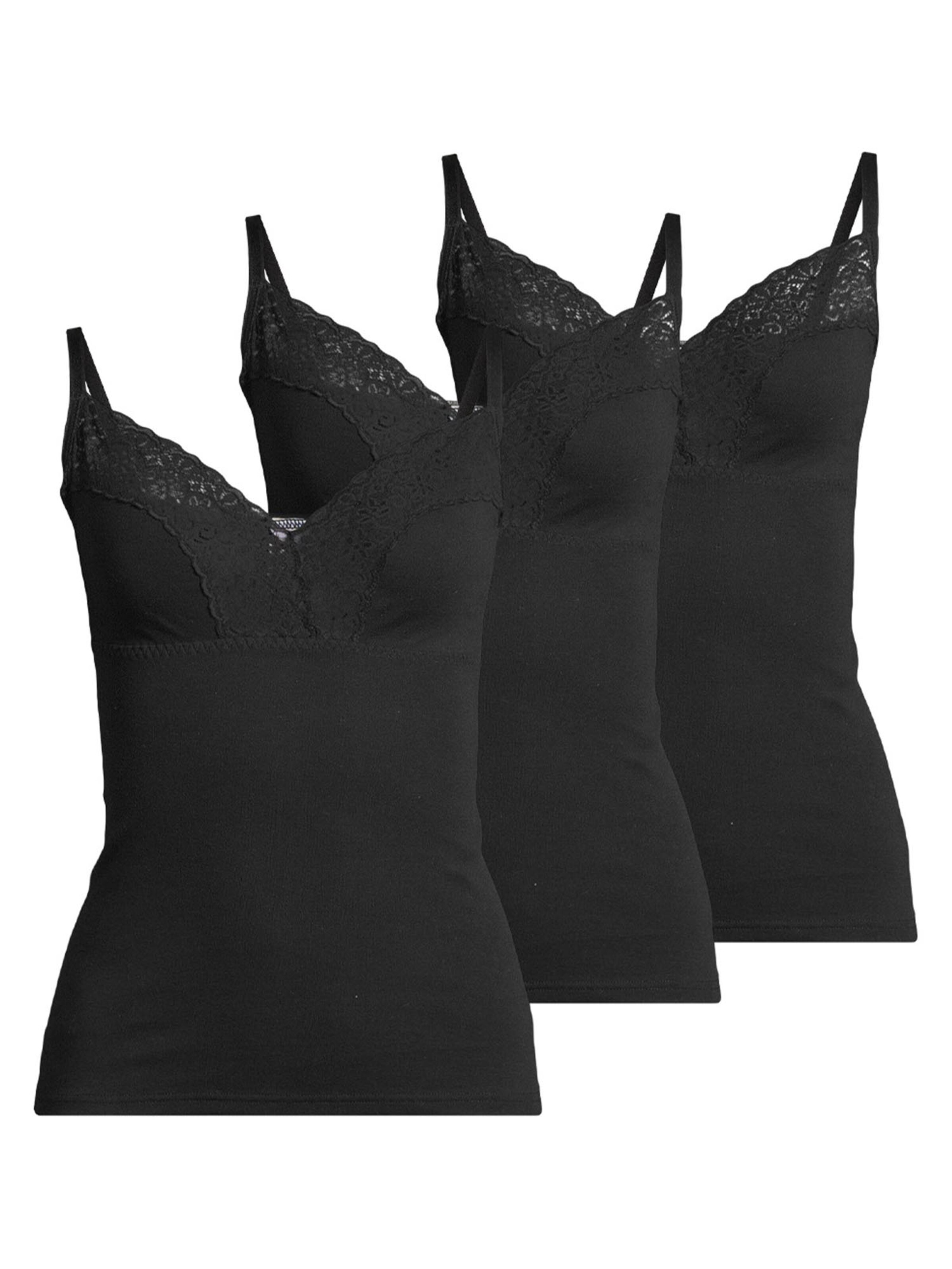 SPEIDEL Undershirt 'Natalie' in Black: front