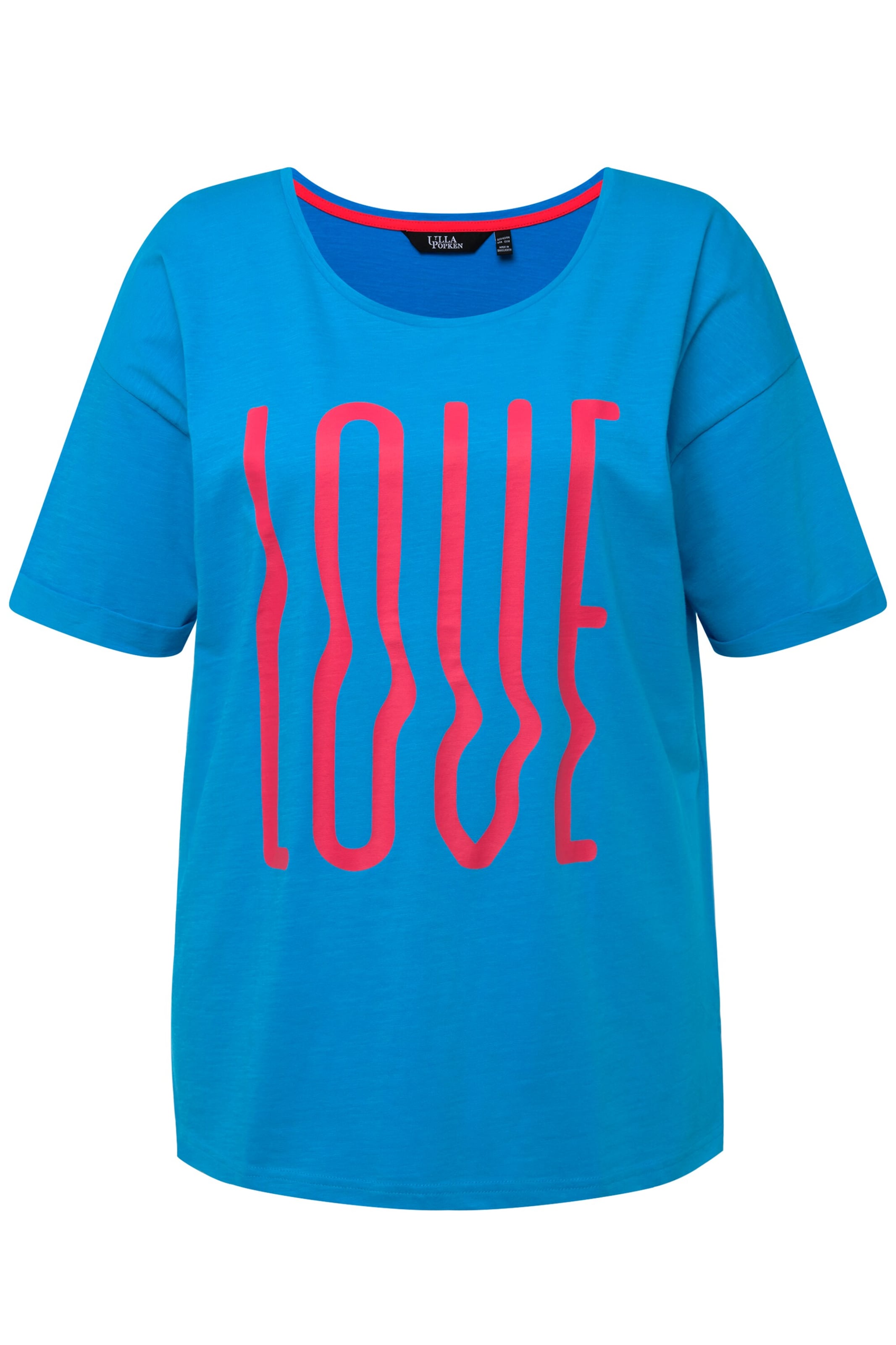 Ulla Popken Shirt in Blau: Vorderseite