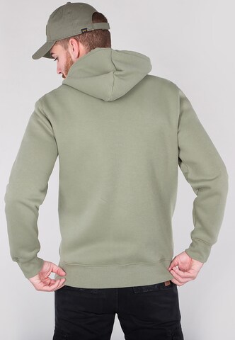 ALPHA INDUSTRIES Sweatjacka i grön