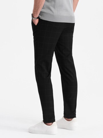 Ombre Slim fit Trousers in Black