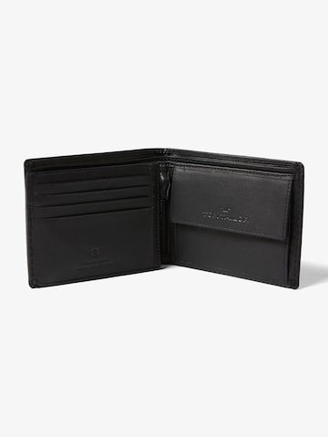 TOM TAILOR Wallet 'Kai' in Black