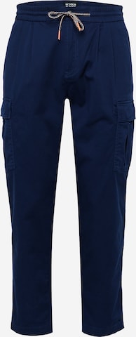 SCOTCH & SODA - Regular Calças cargo 'Fave' em azul: frente