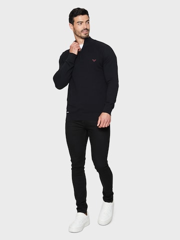 Threadbare Pullover 'Lawson' in Schwarz