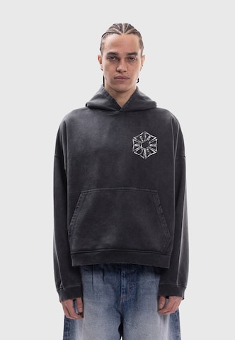 FAVELA Sweatshirt 'Hexagon' in Schwarz