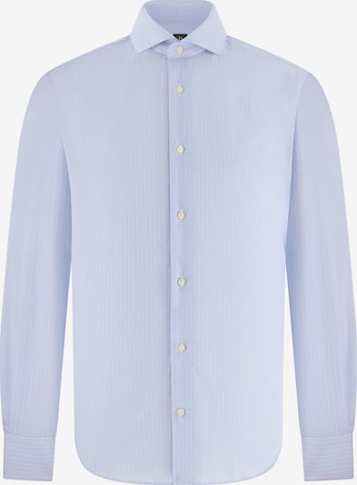 Boggi Milano Chemise en S en bleu clair / blanc, Vue avec produit