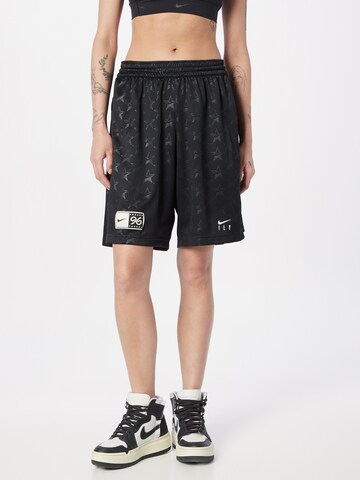 NIKE - regular Pantalón deportivo en negro: frente